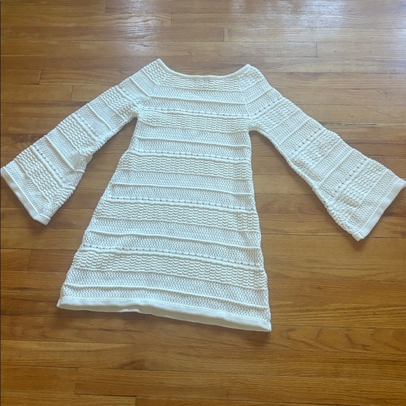 NWT Zara Knit Bell Sleeve Sweater Dress - Picture 4 of 5